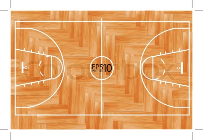 Wooden parquet floor basketball court. ... | Stock vector | Colourbox Wooden parquet floor basketball court. ... | Stock vector | Colourbox