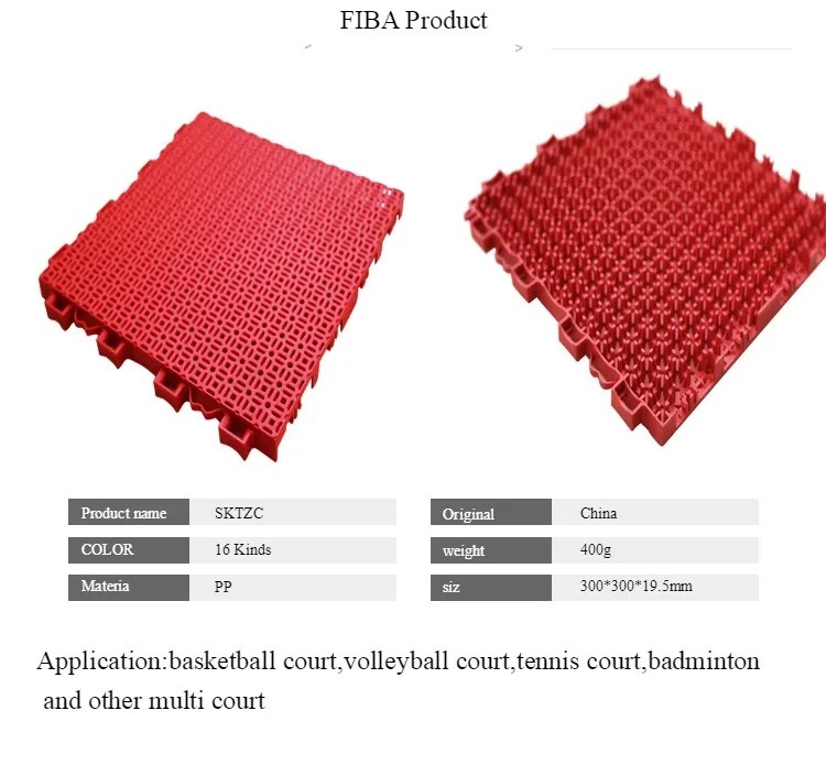 China Rubber outdoor basketball court flooring modular carpet tiles ...
