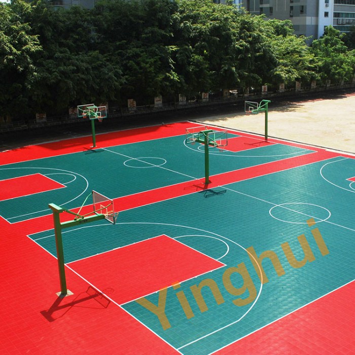 Outdoor Basketball Court