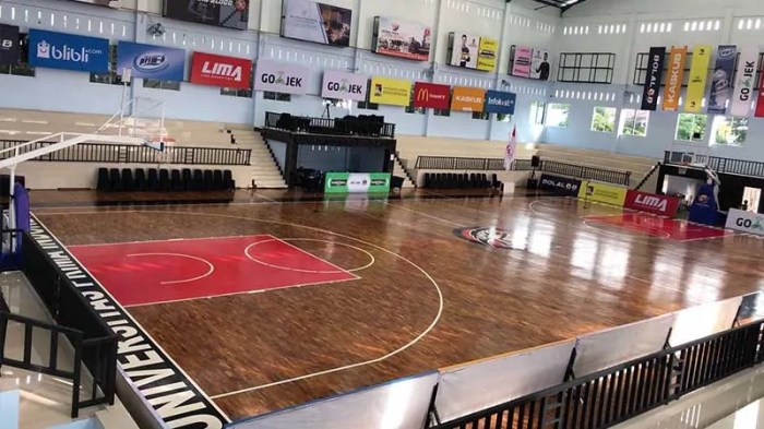 Lantai parket lapangan basket lantaiparket.id