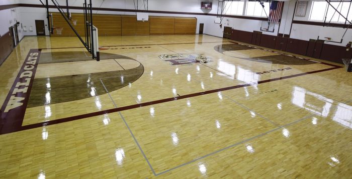 Basketball Court Flooring Options for the Home and Gym Lantai lapangan basket