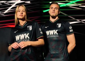 FC Augsburg 2023-24 Mizuno Third Kit - Football Shirt Culture - Latest ...