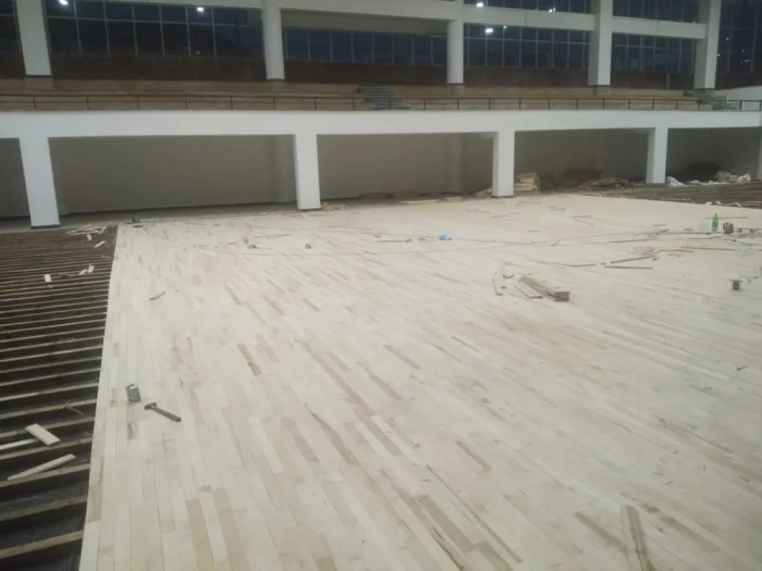 Basketball Court Flooring Installation Service at Rs 330/square feet in ...