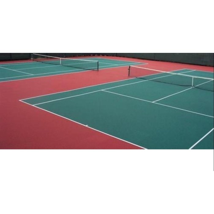 Lantai lapangan tenis