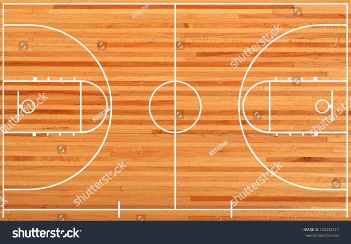 Pemasangan lantai parket lapangan basket Surabaya