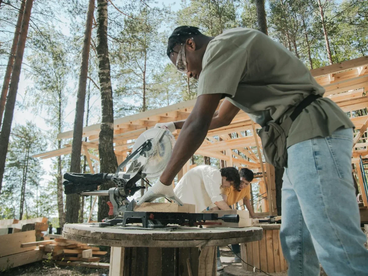 Building Wood Construction Timber