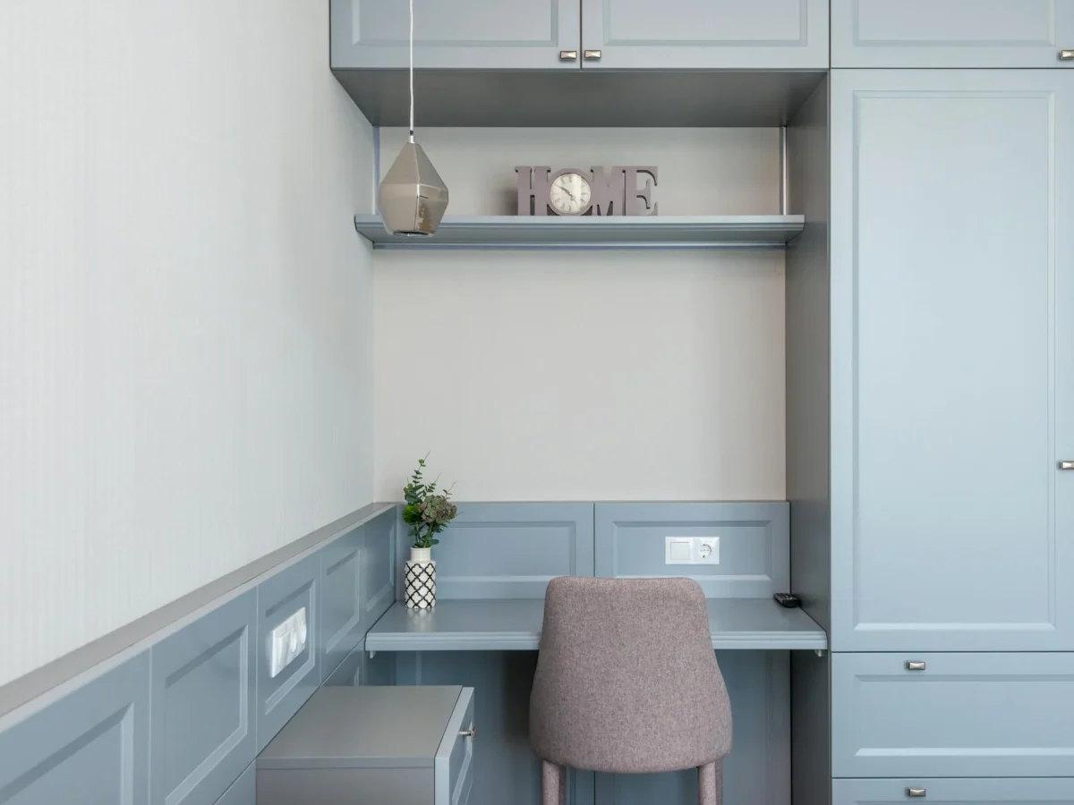Desk Features Custom Furniture Storage Solutions