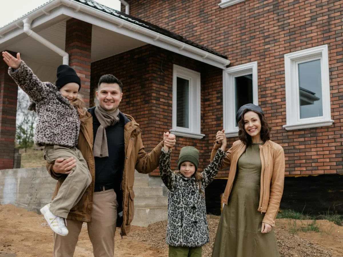Happy Family New Home