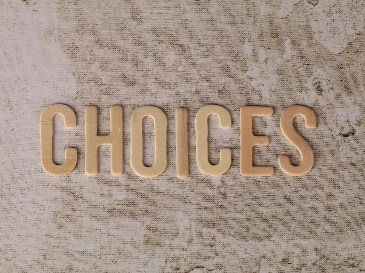 Home Decision Thoughtful Choice