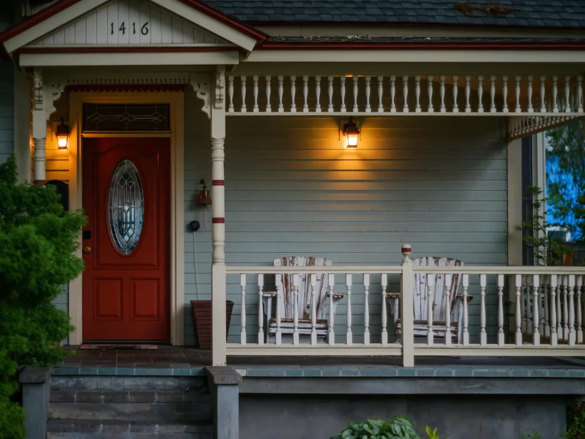 House Exterior Decor Garden Design Classic Porch