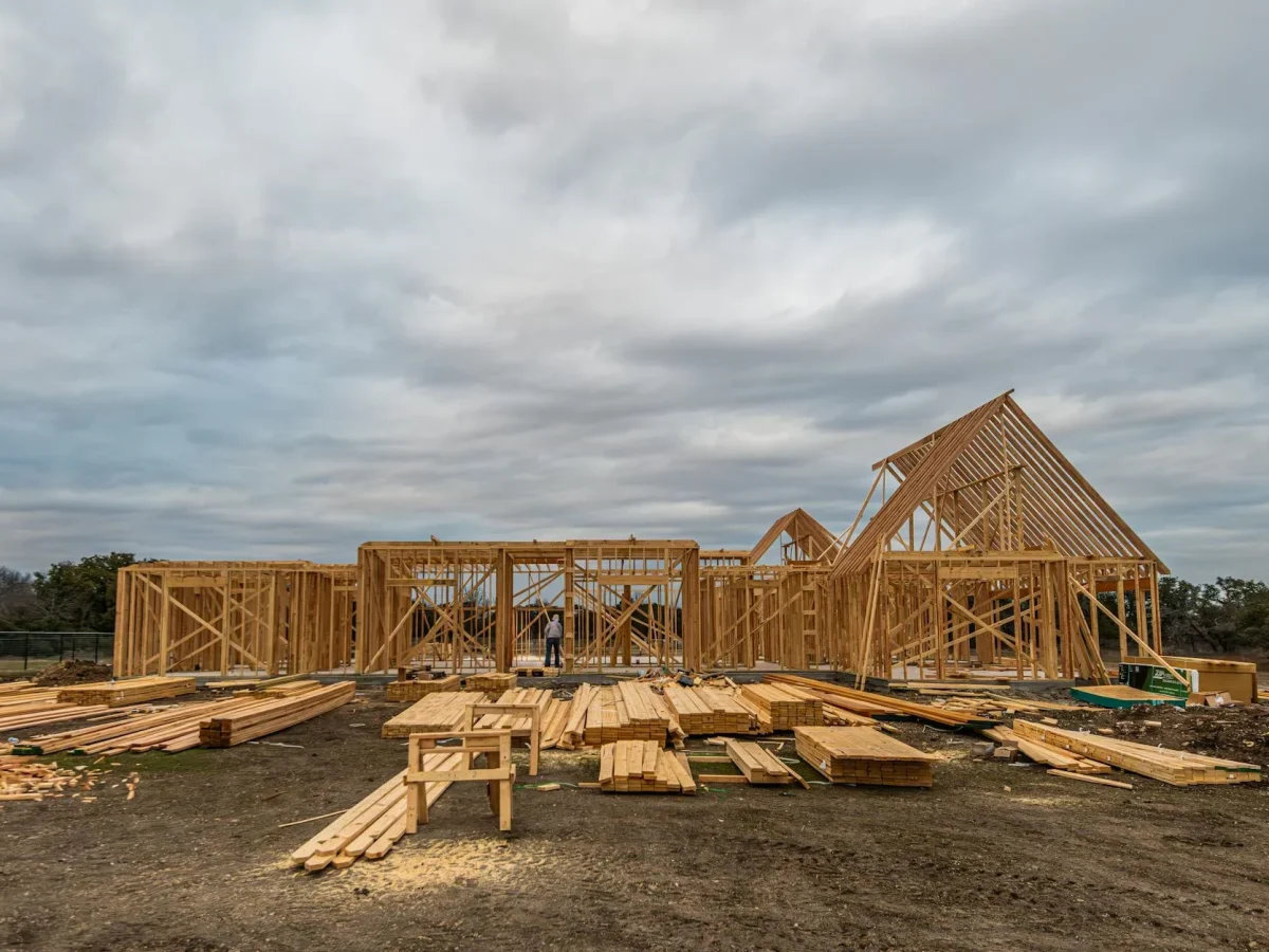 House Roof Structure Wooden Frame
