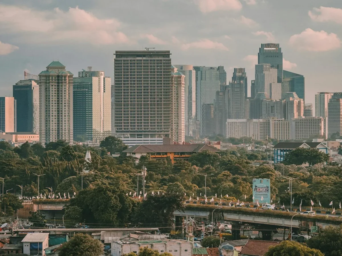 Jakarta Map City Comparison