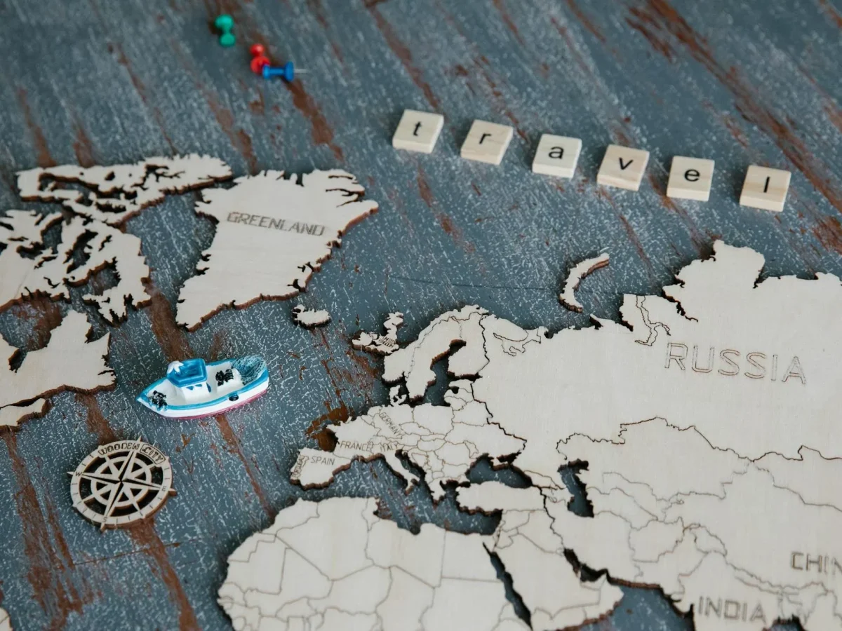 Jakarta Map Wood Delivery