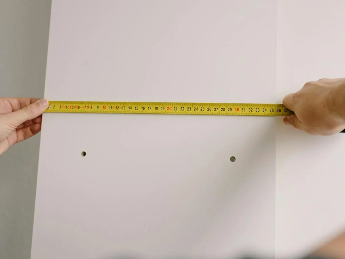 Measuring Tape Wall Preparation