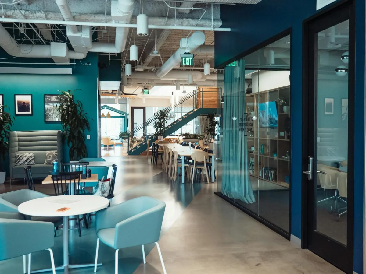 Modern Office Collaboration Space