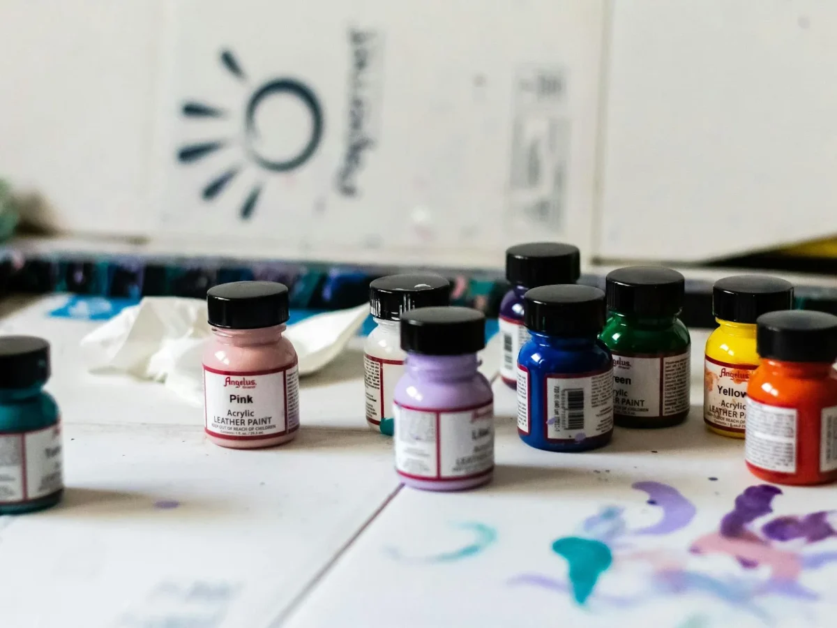 Paint Brands Product Bottles