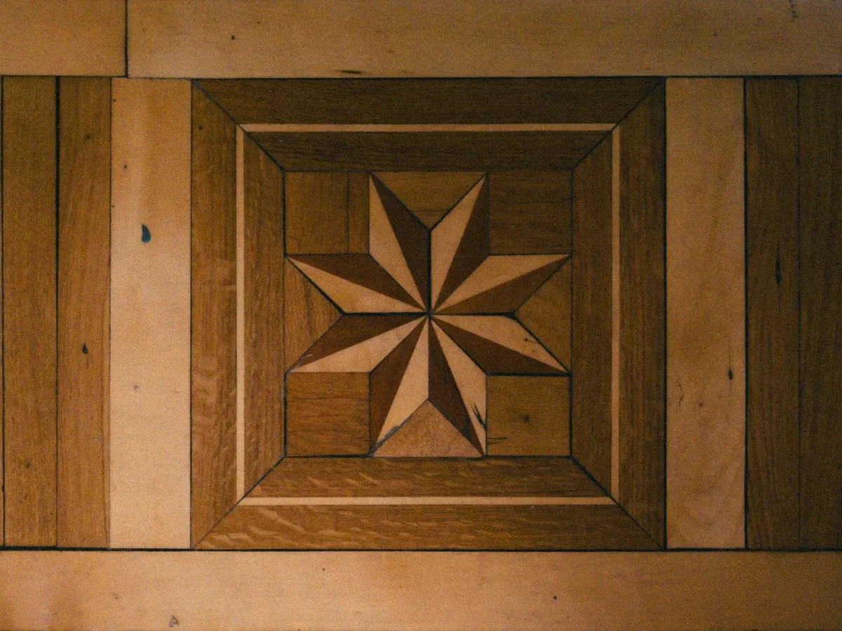 Parquet Floor Geometric Pattern
