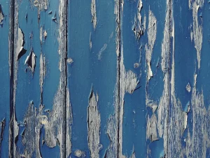 Peeling Paint Damaged Wood