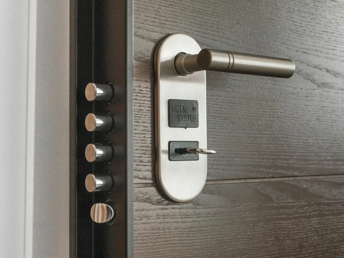 Strong Door Secure Home