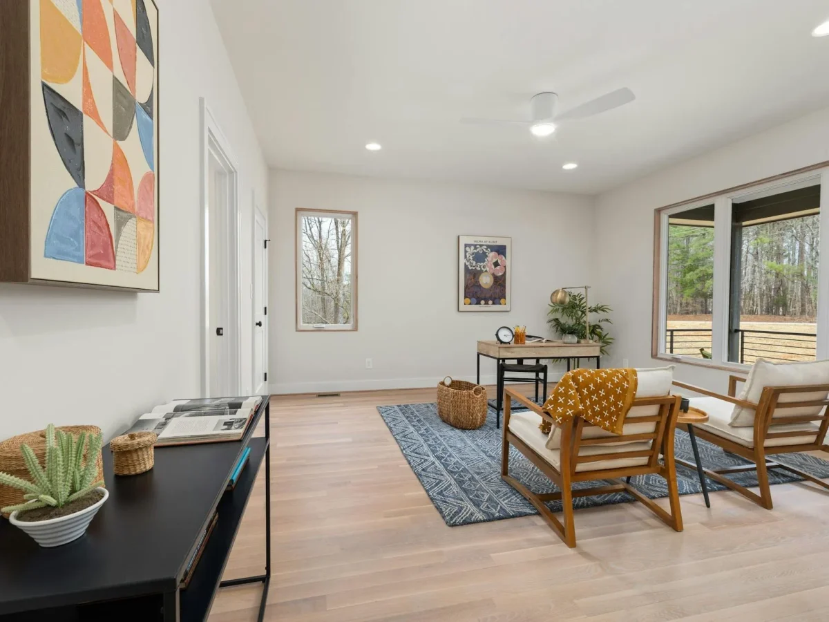 Stylish Living Room Modern Office