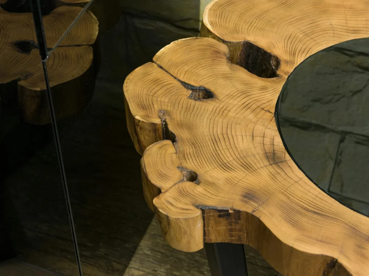 Suar Wood Live Edge Table