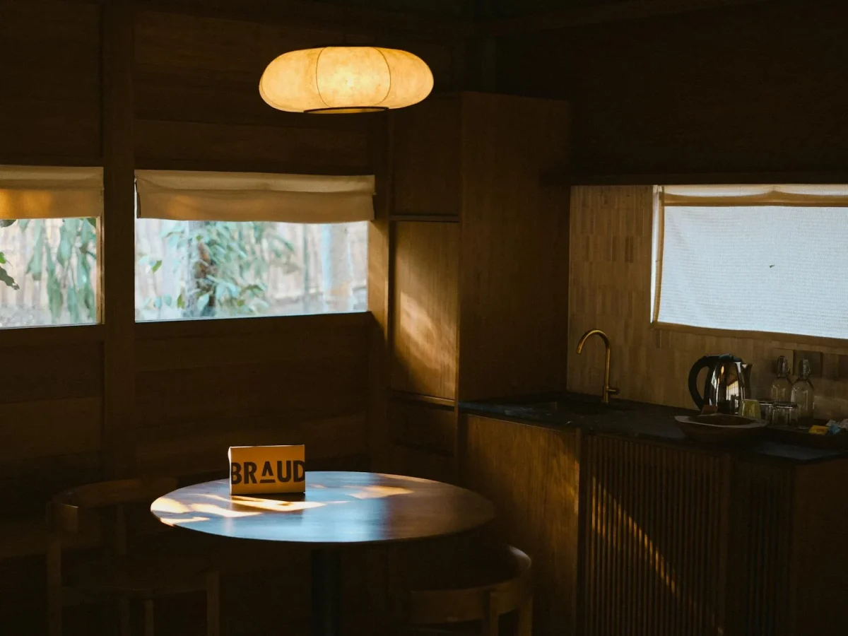 Sungkai Wood Light Wood Table