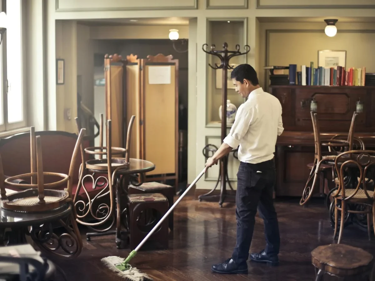 Sweeping Floor Dust Mop
