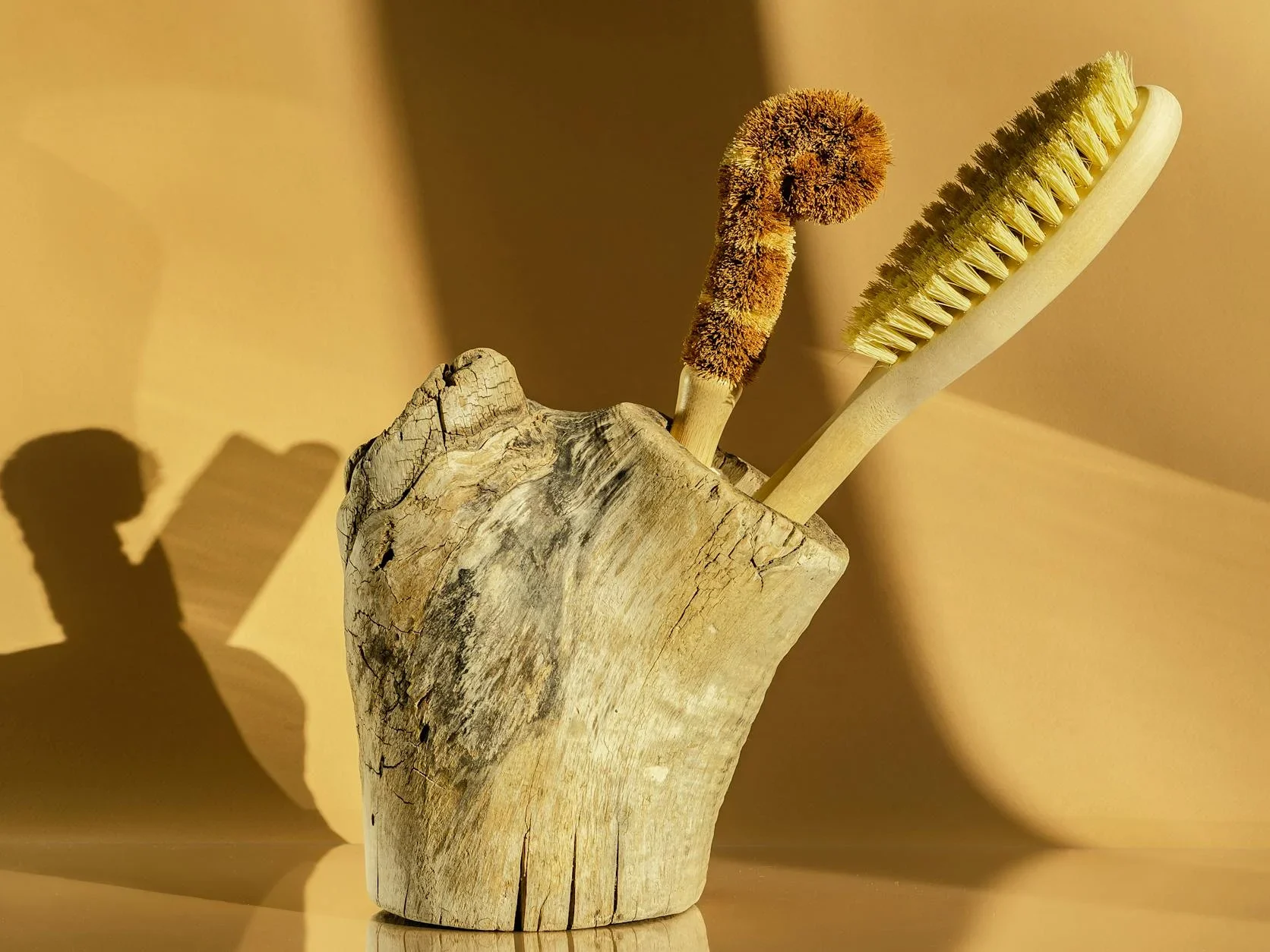 Wood Brush Wood Application