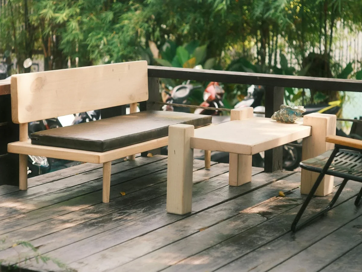 Wood Deck Outdoor Patio