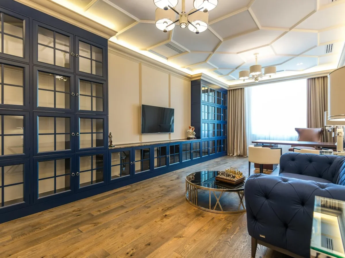 Wood Floor Elegant Room