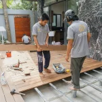 Wood Installation Home Renovation