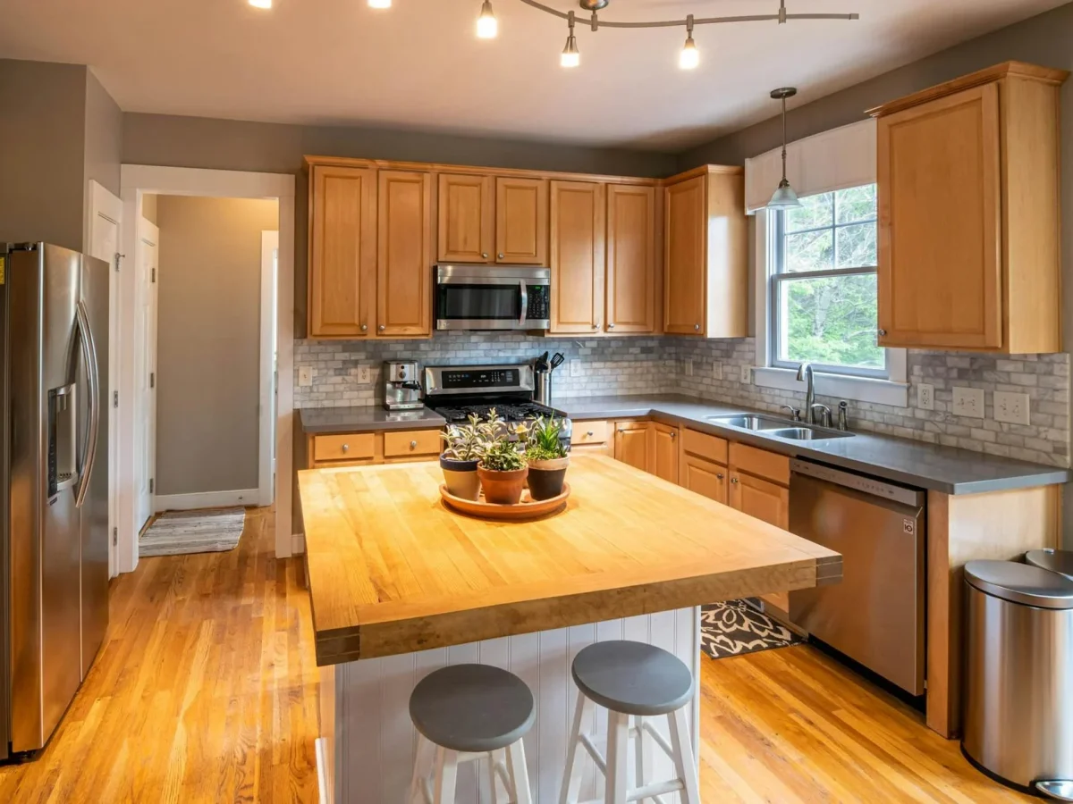 Wood Kitchen Cozy Kitchen