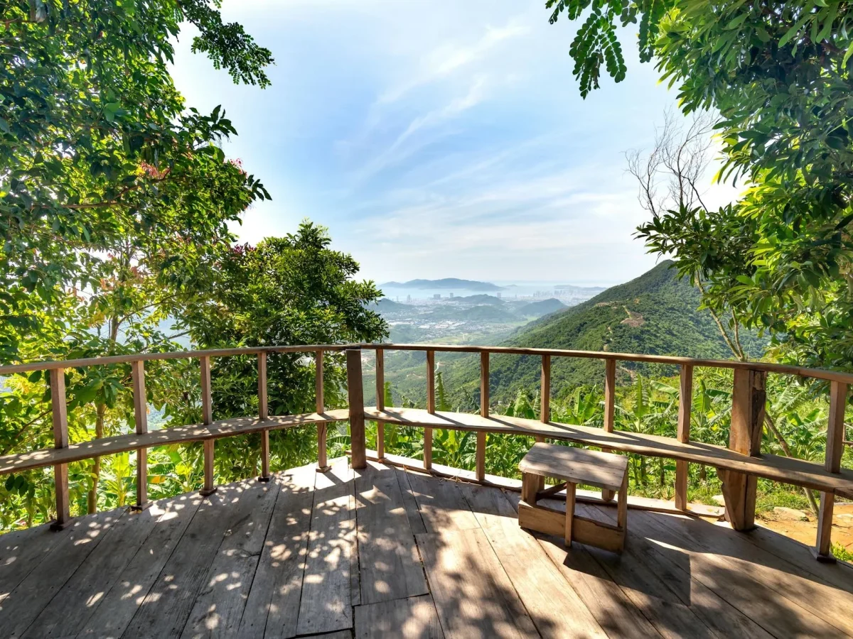Wooden Deck Beautiful Terrace