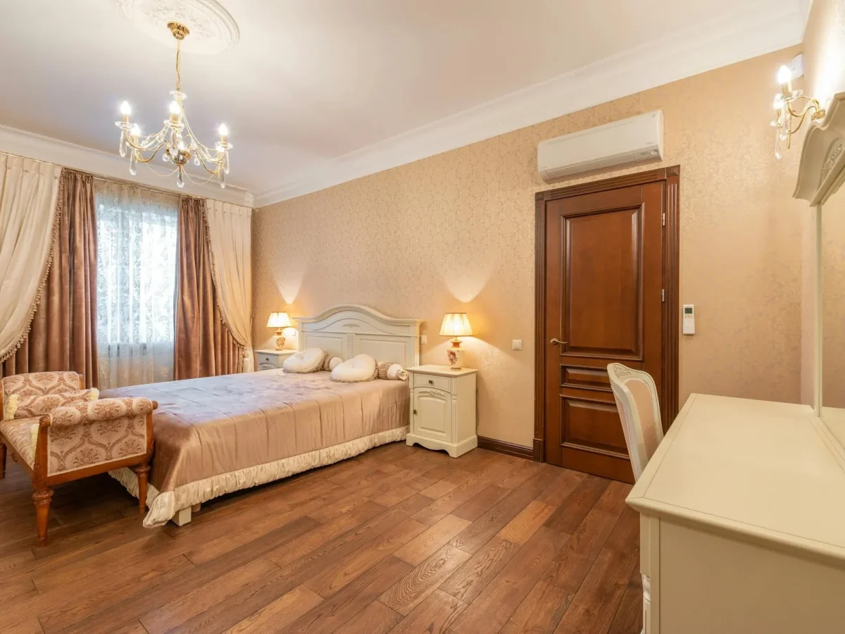 Wooden Floor Cozy Room