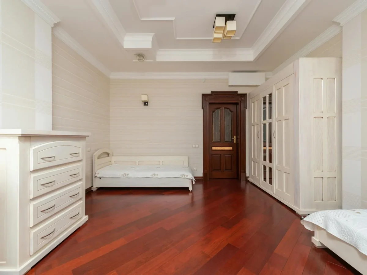 Wooden Floor Cozy Room