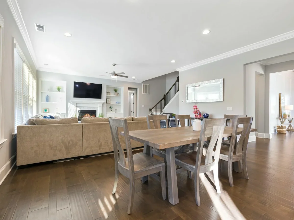 Wooden Floor Elegant Home