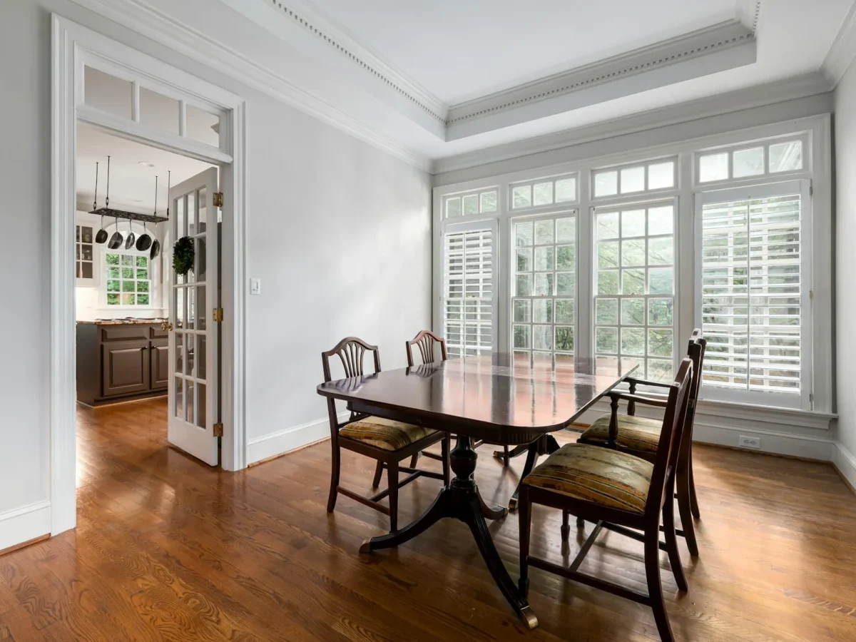 Wooden Floor Elegant Room