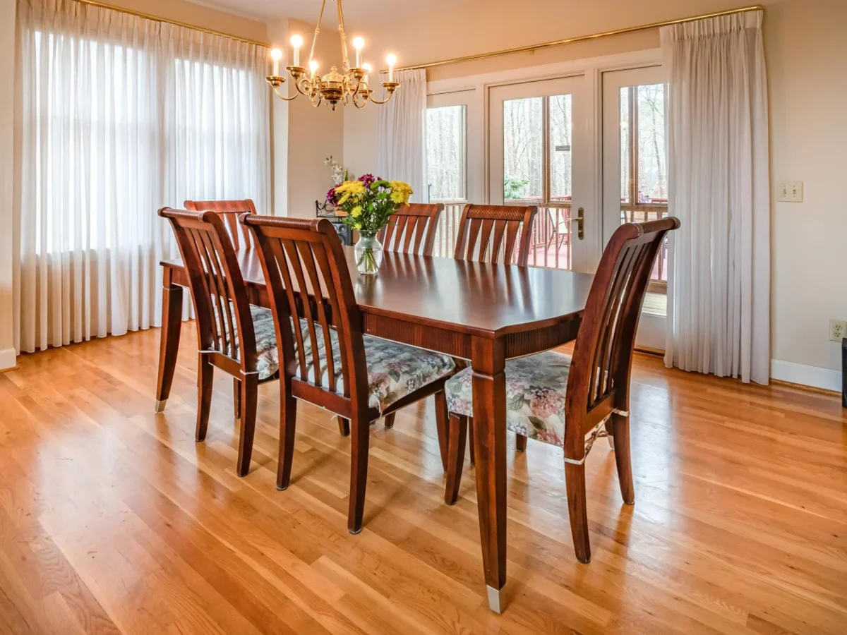 Wooden Floor Elegant Room