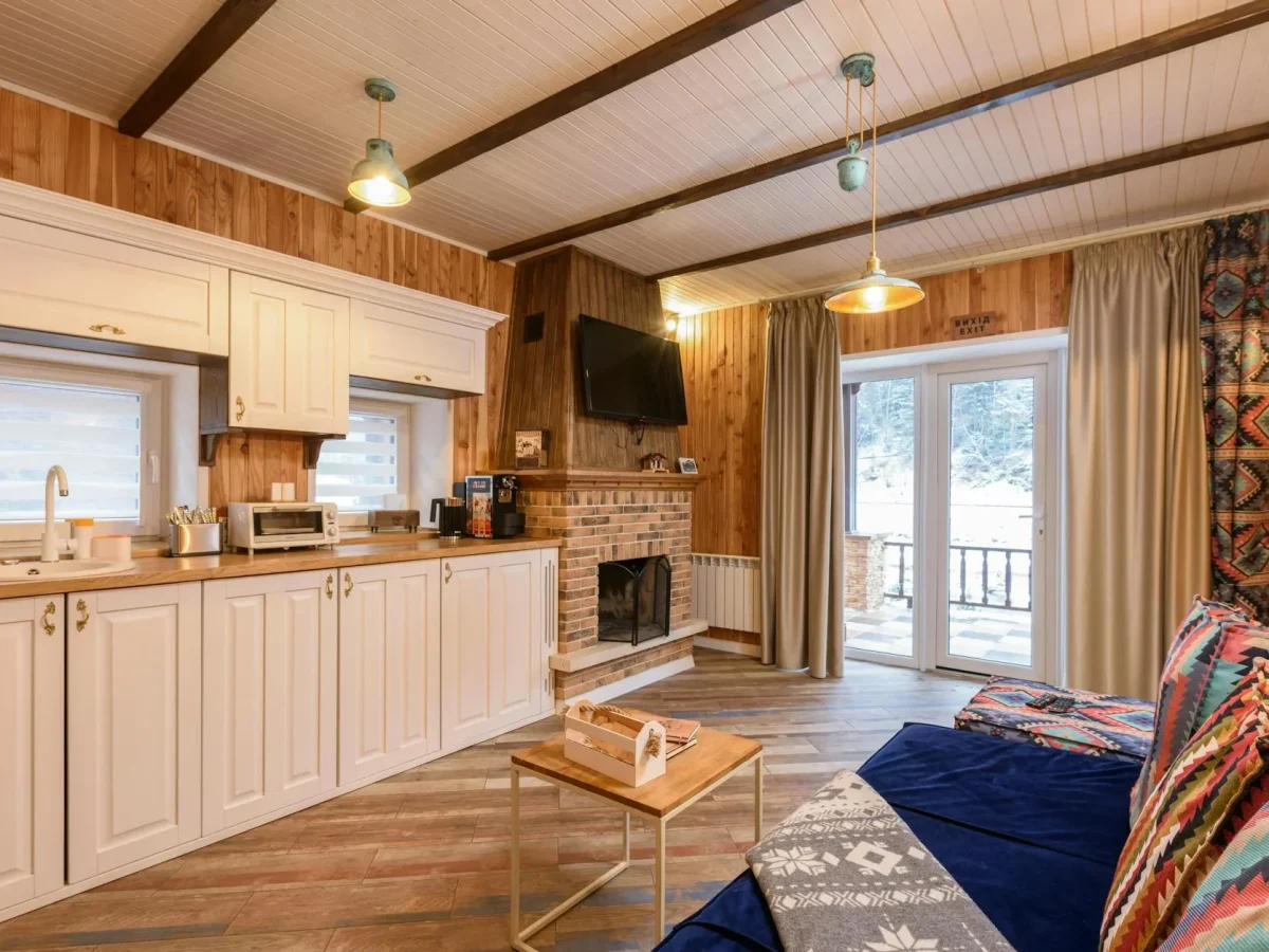 Wooden Interior Cozy Home